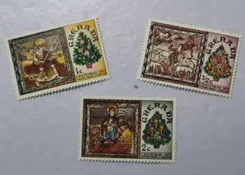 1977 m. Grenada Kalėdų antspaudų， Kinija Pašto Pašto Ženklų Kolekcija