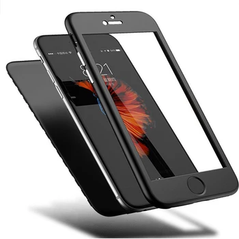 Prabanga 360 viso Kūno Telefono dėklas Skirtas iPhone XR X 6, 6S Plius Minkšto Silikono TPU Apsaugos Galinį Dangtelį iPhone XR XS Max 7 8 Plius