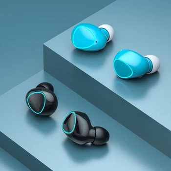 2021 Naujausias Poros Belaidės Ausinės, Dvi Poros Bluetooth 5.1 Touch Kontrolės Vandeniui su Mikrofonu Muzikos laisvų Rankų įranga