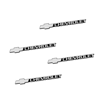 4pcs 3D aliuminio garsiakalbis stereo garsiakalbio ženklelis emblema Lipdukas, skirtas Chevrolet Cruze Aveo Captiva Lacetti Reikmenys, Automobilių Stilius