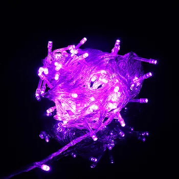 100 žibintai. / 10 m Kalėdų Dekoracijas Namų Žiburiai, Lauko Led String Šiltai Balta led šviesa juostelės led lempos nemokamas pristatymas