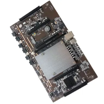 BTC X79-H61 Miner Plokštė LGA 2011 E5 2620 DDR3 5x PCI-E 8X MSATA3.0 Kasybos BTC pagrindinę Plokštę Su 
