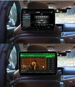 13.3 colių 2021 Ekrano automobilio pogalvių monitorius 4K HD 