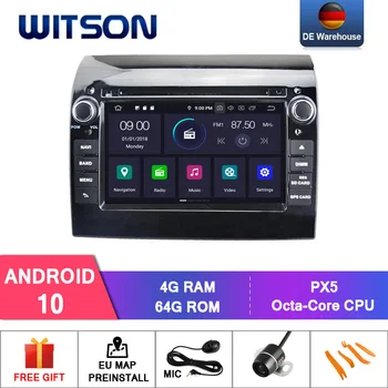 Vokietija Sandėlyje ! WITSON PX5 Android 10.0 CAR DVD GPS FIAT DUCATO AUTOMOBILIŲ GARSO RADIJO Car multimedia player Stereo GPS Navigacijos
