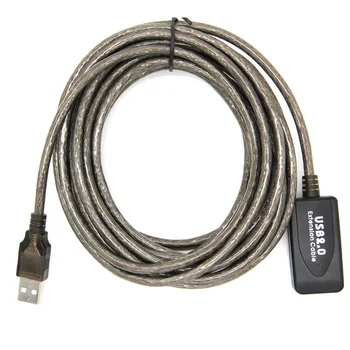 5M USB 2.0 Vyrų ir Moterų Kabelis Aktyvus Kartotuvas USB prailginimo Kabelio ilgintuvas Adapteris