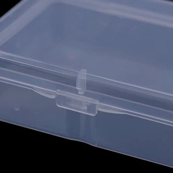 Universalus Skaidraus Plastiko talpinimo Aišku, Kvadratinė Dėžutė 9cm*6.5 cm*3cm