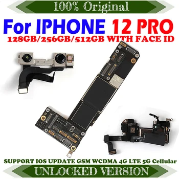 Pilna Darbo Plokštę iPhone 12 Pro Gerosios Darbo, be arba su Face ID Paramos Sistemos Atnaujinimo Švarus 